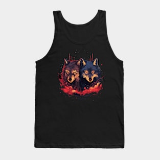 Two Wolves Tank Top